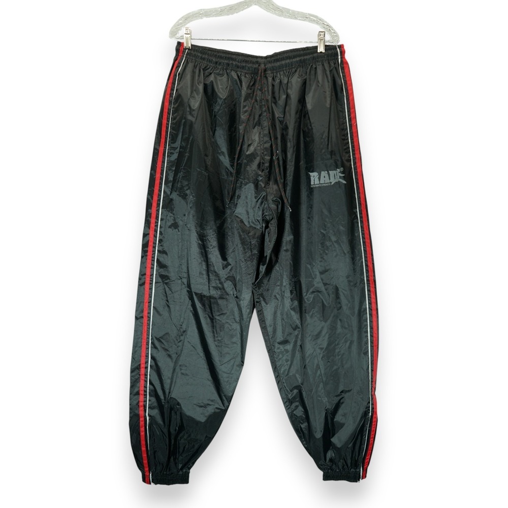 Rad The Ultimate Strength Black Men's Sweatpants Size 3XL ~ 100% Polyester